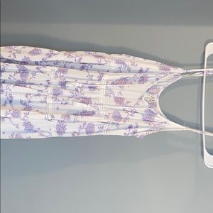 White, purple, orange, Flora dress, Kohl’s, mini